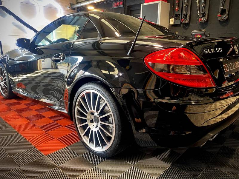 Detailing Mercedes SLK 55 AMG Chatuzange-le-Goubet | Polissage Céramique Valence Drôme