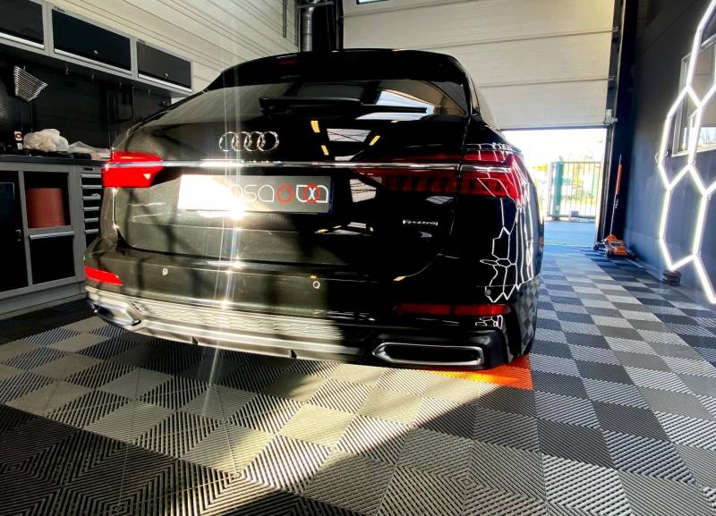 Detailing complet sur Audi A6 55 TFSI e à Chatuzange-le-Goubet : protection céramique proche de Grenoble