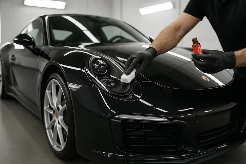 Offrez à votre voiture une protection céramique GTECHNIQ durable, brillante et résistante aux agressions extérieures près de Genève en Suisse